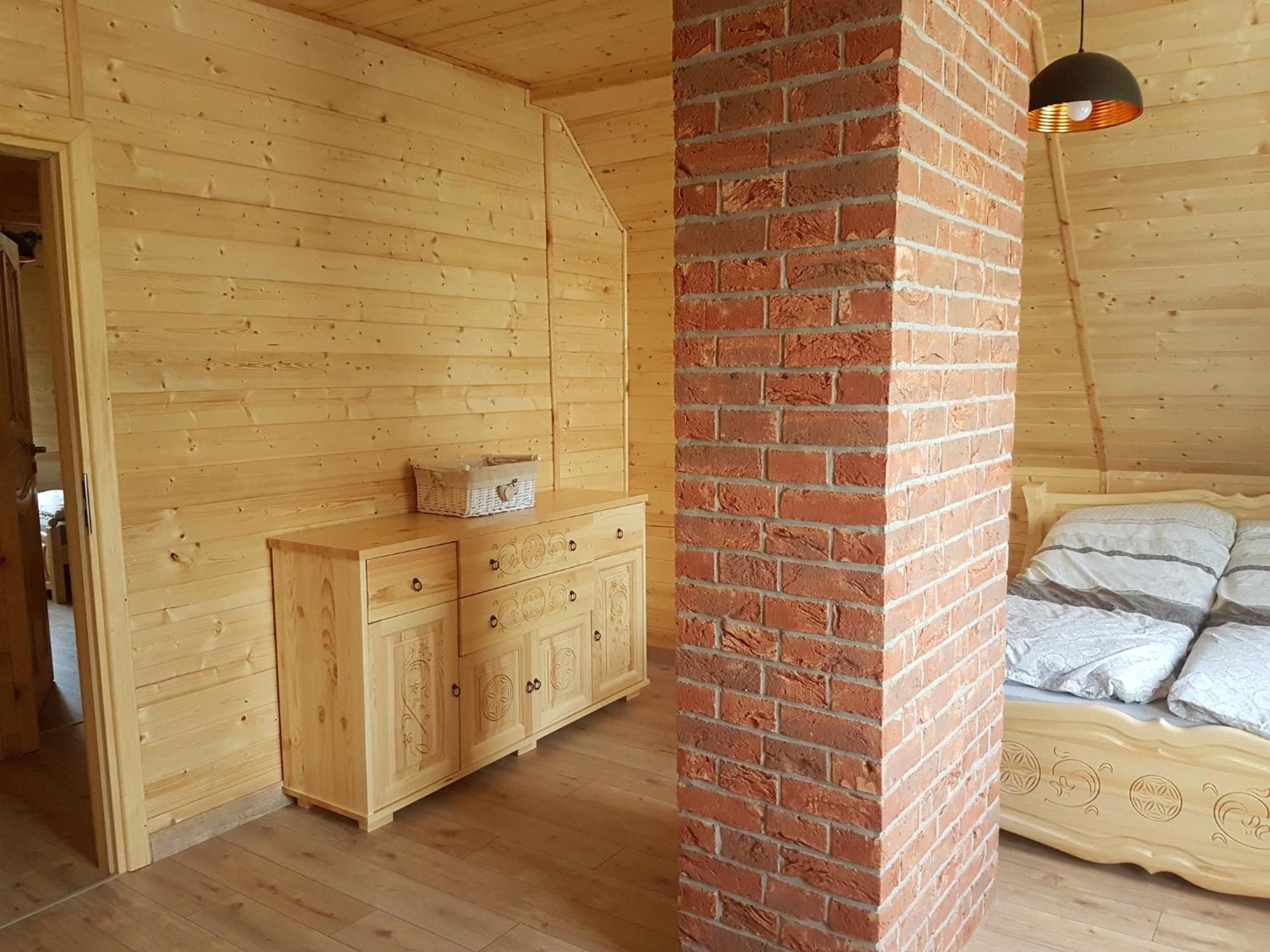 Wooden Holiday Home In Skrzynia With Terrace 오시크 외부 사진