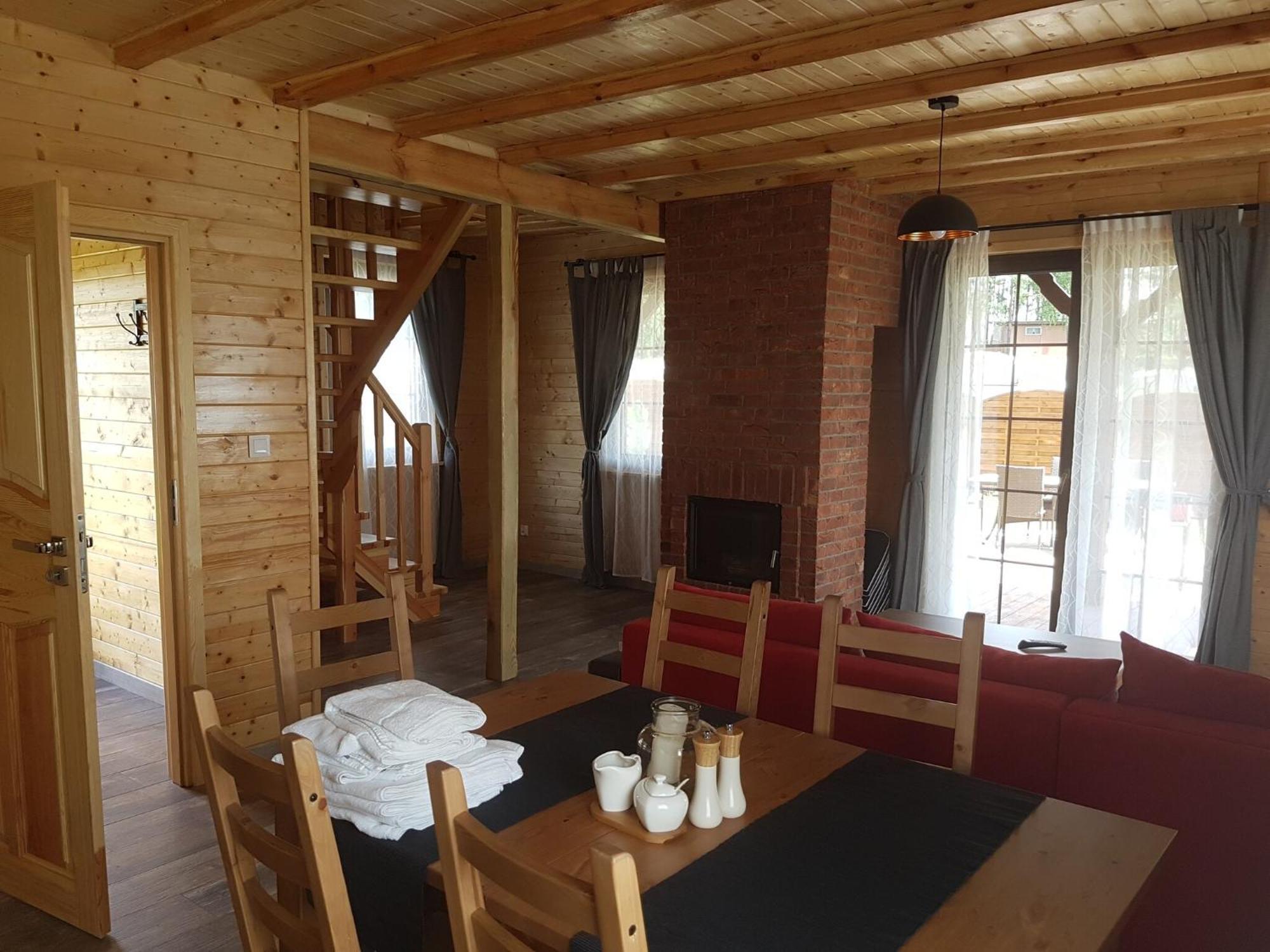 Wooden Holiday Home In Skrzynia With Terrace 오시크 외부 사진