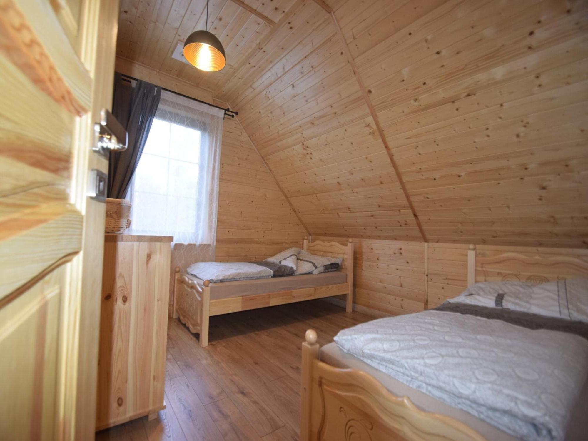 Wooden Holiday Home In Skrzynia With Terrace 오시크 외부 사진
