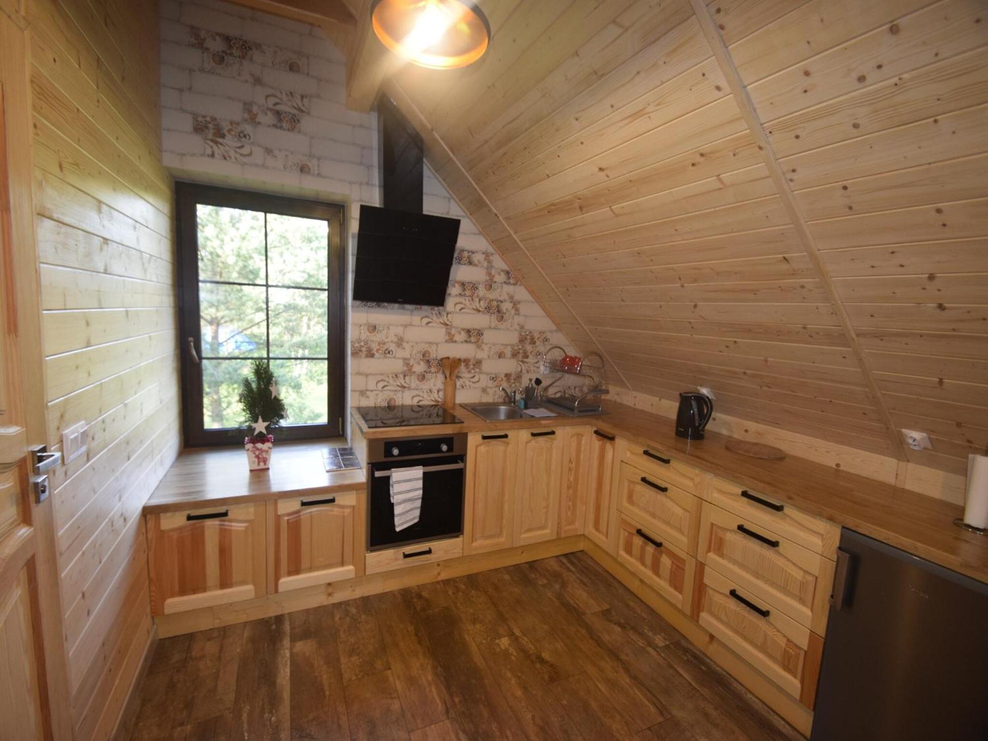 Wooden Holiday Home In Skrzynia With Terrace 오시크 외부 사진