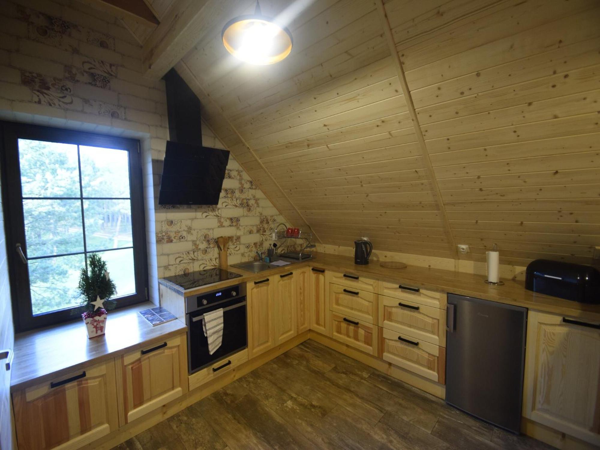 Wooden Holiday Home In Skrzynia With Terrace 오시크 외부 사진